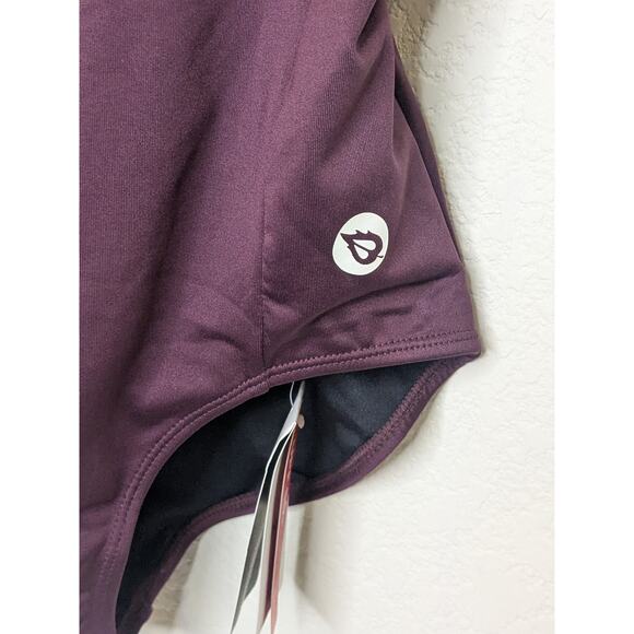 Baleaf UPF 50 Purple Athletic Workout One Piece Swimsuit Womens Size 34 Small - Picture 2 of 6